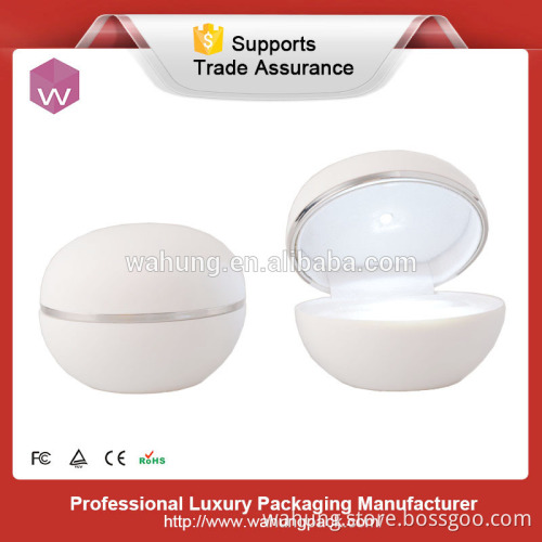 new arrival white led jewelry box for ring